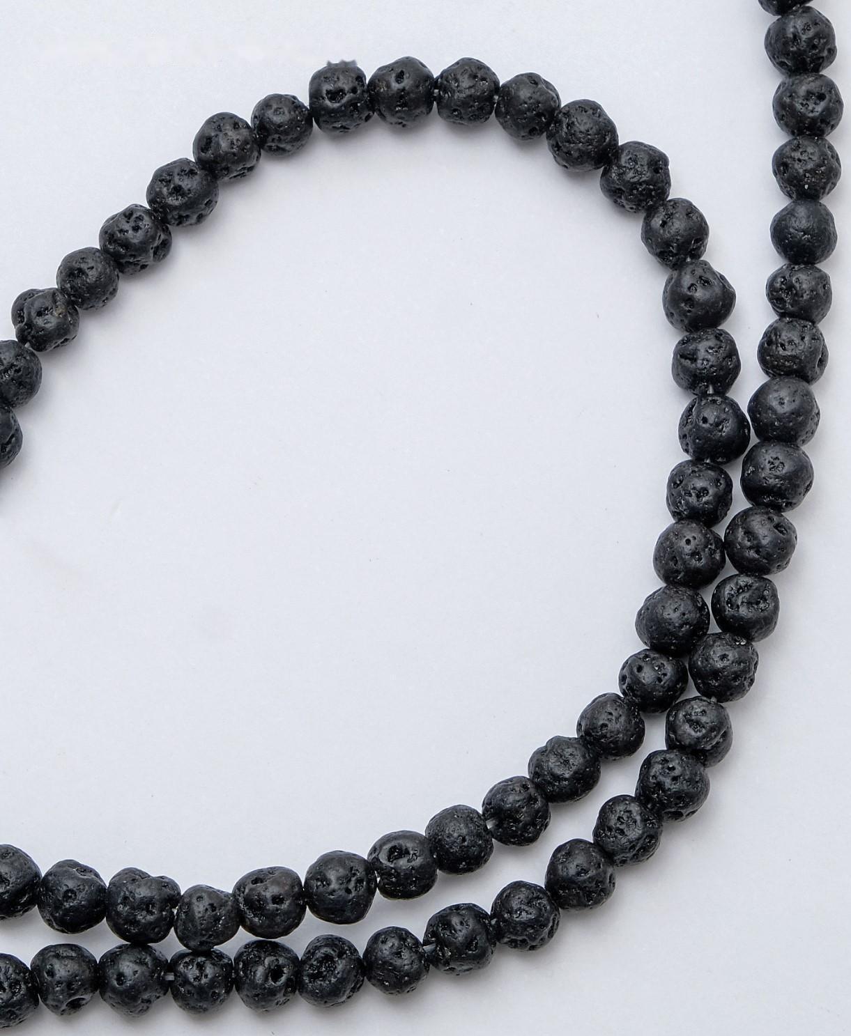 Бусины на нити шар №4 