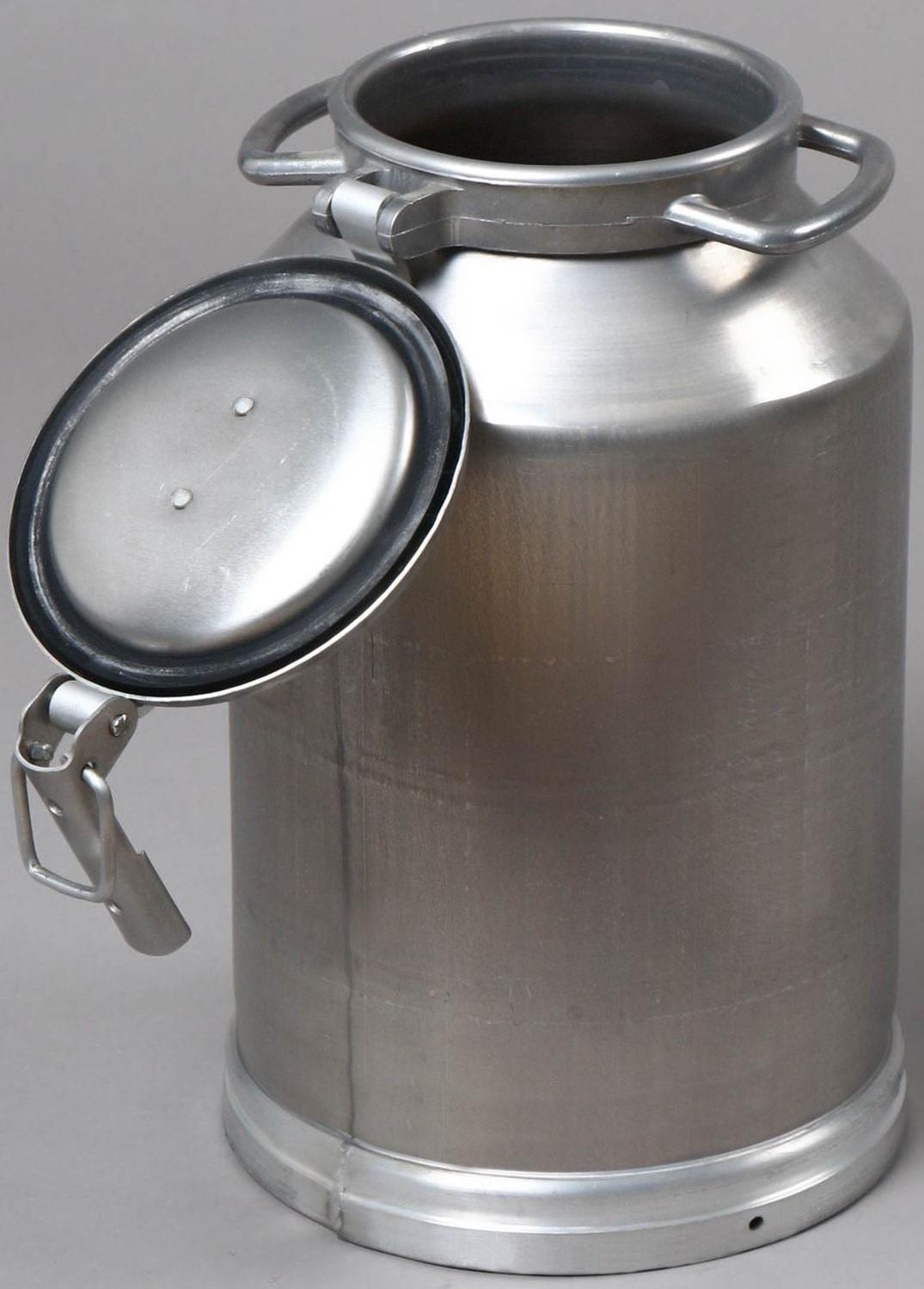 Фляга пищевая, 40 л, горловина 22 см, алюминиевая