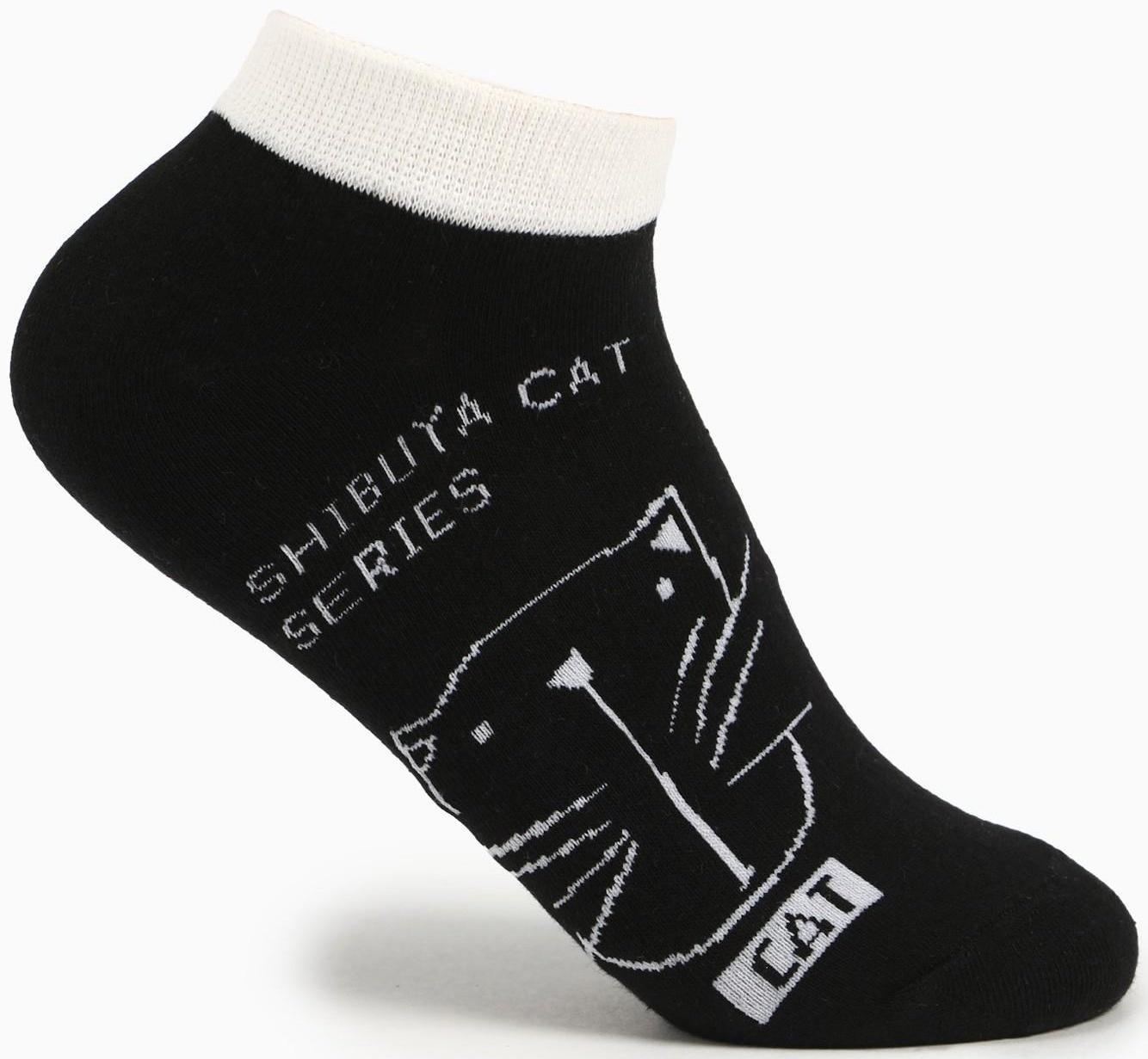 Носки женские, цвет чёрный, размер 23-25