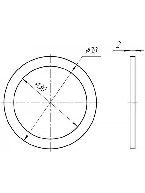 Прокладка плоская 