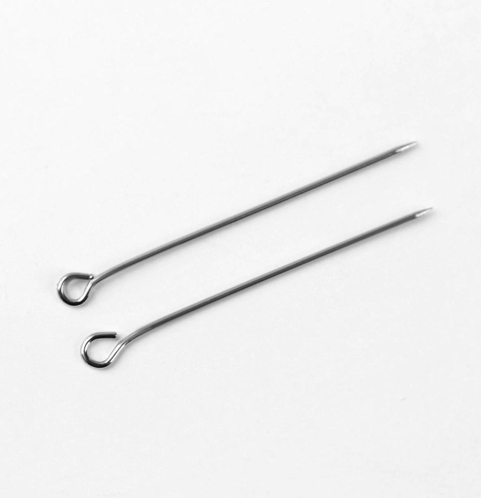 Булавки портновские, 30 мм, d = 0,6 мм, 500 ± 10 шт, цвет серебряный