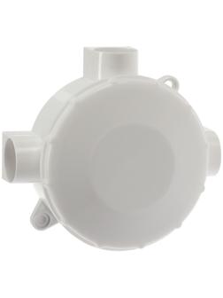 Коробка распределительная TUNDRA, 70х35 мм, IP42, трехрожковая, для откр., установки