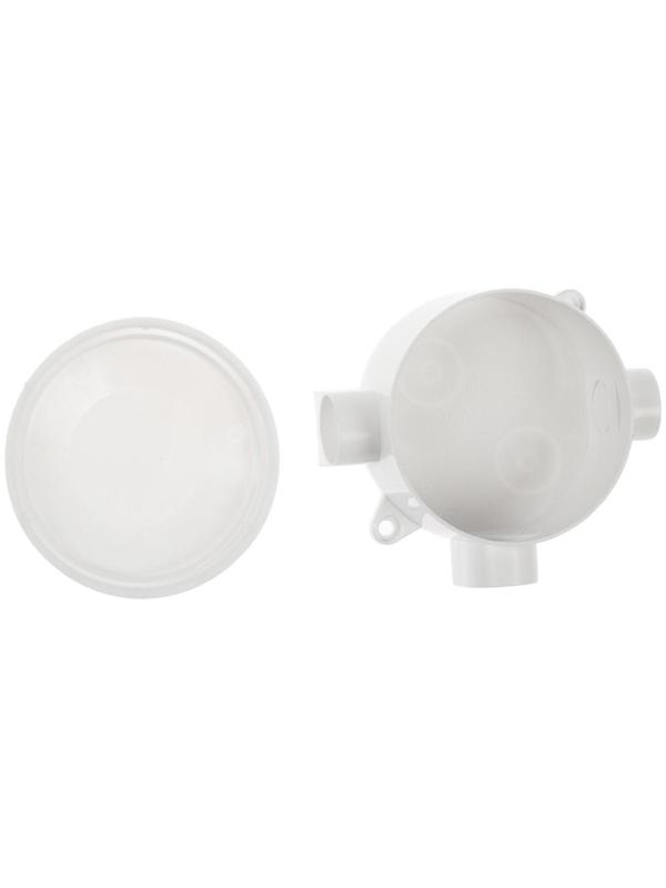 Коробка распределительная TUNDRA, 70х35 мм, IP42, трехрожковая, для откр., установки