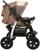 Коляска-трансформер Alis AMELIA I, цвет тёмно-бежевый/светло-бежевый