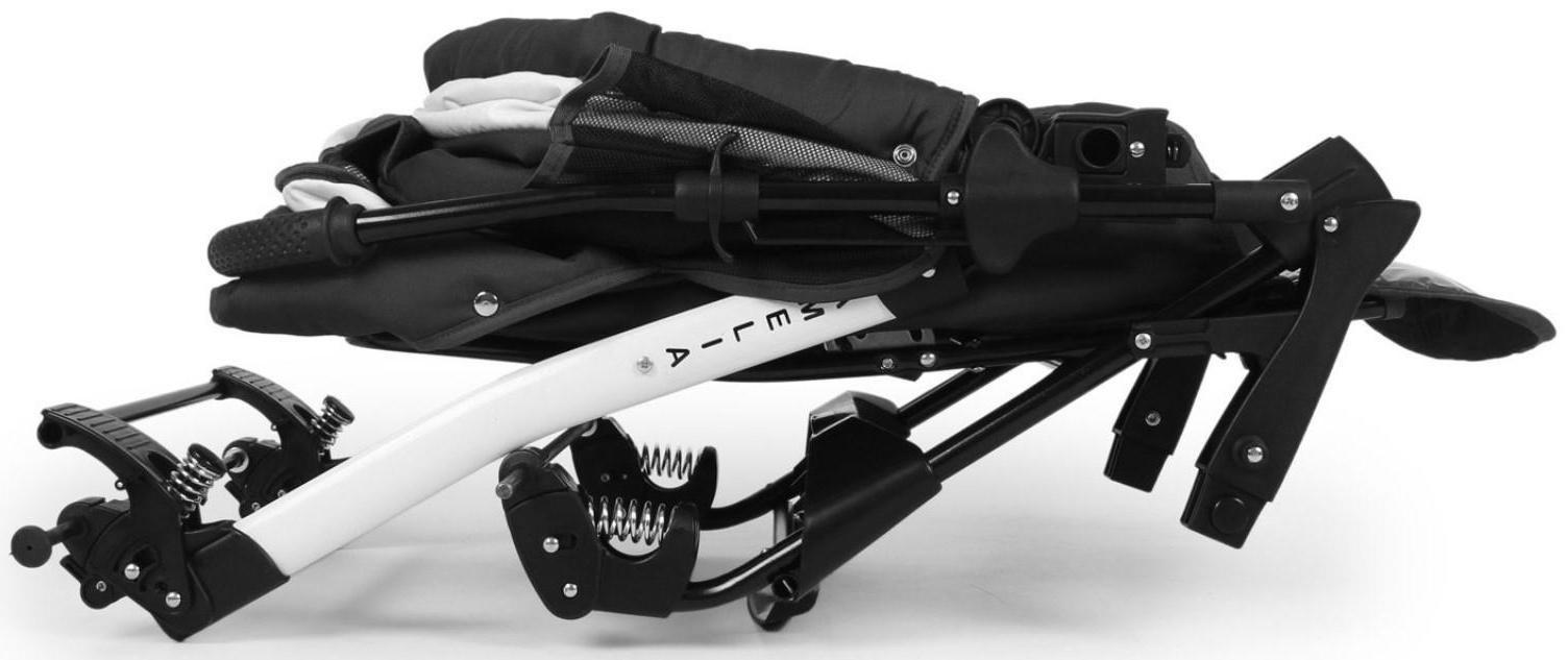 Коляска-трансформер Alis AMELIA I, цвет тёмно-серый/светло-серый