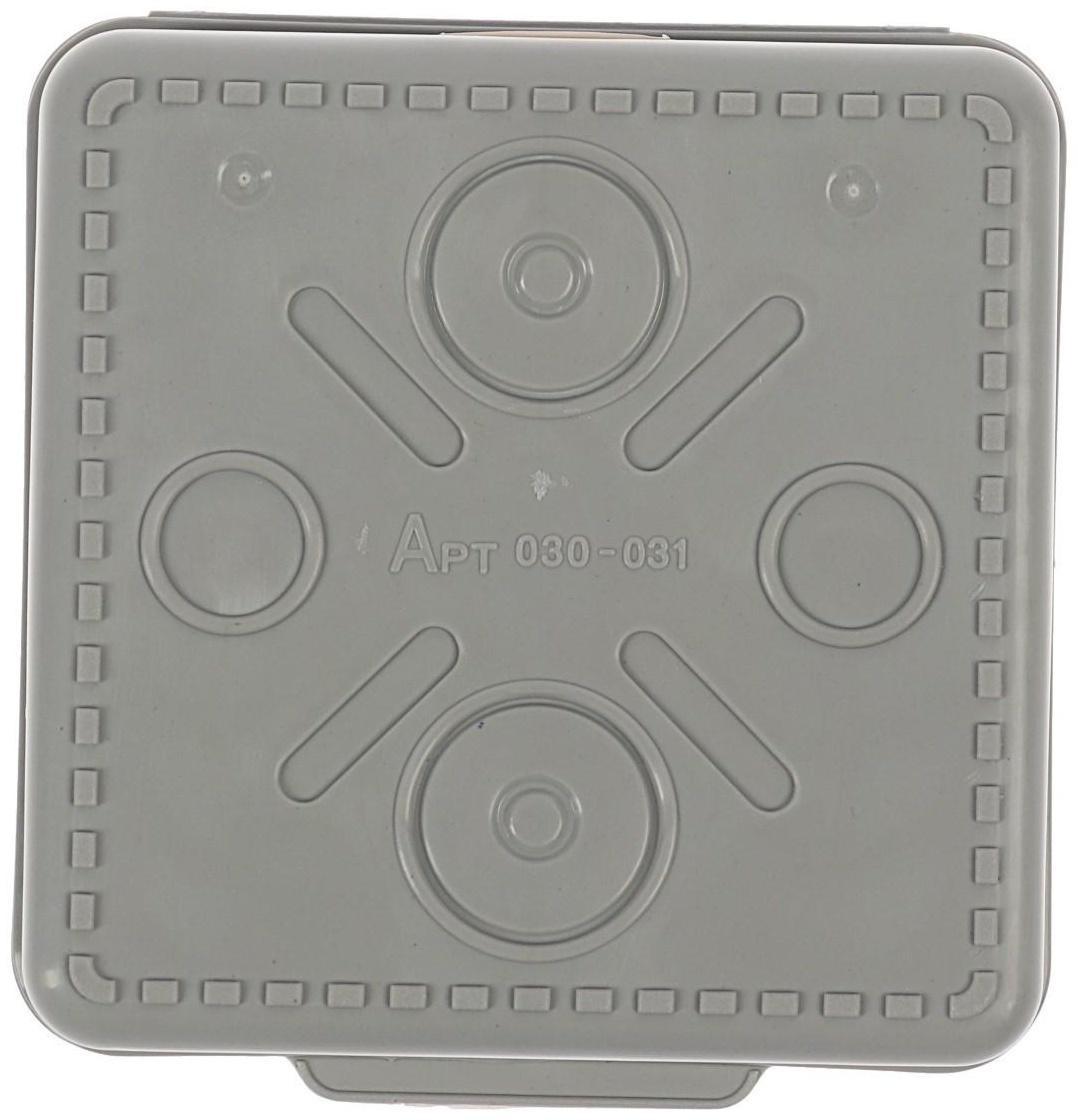 Коробка распределительная TUNDRA, 80х80х50 мм, IP54, для открытой установки