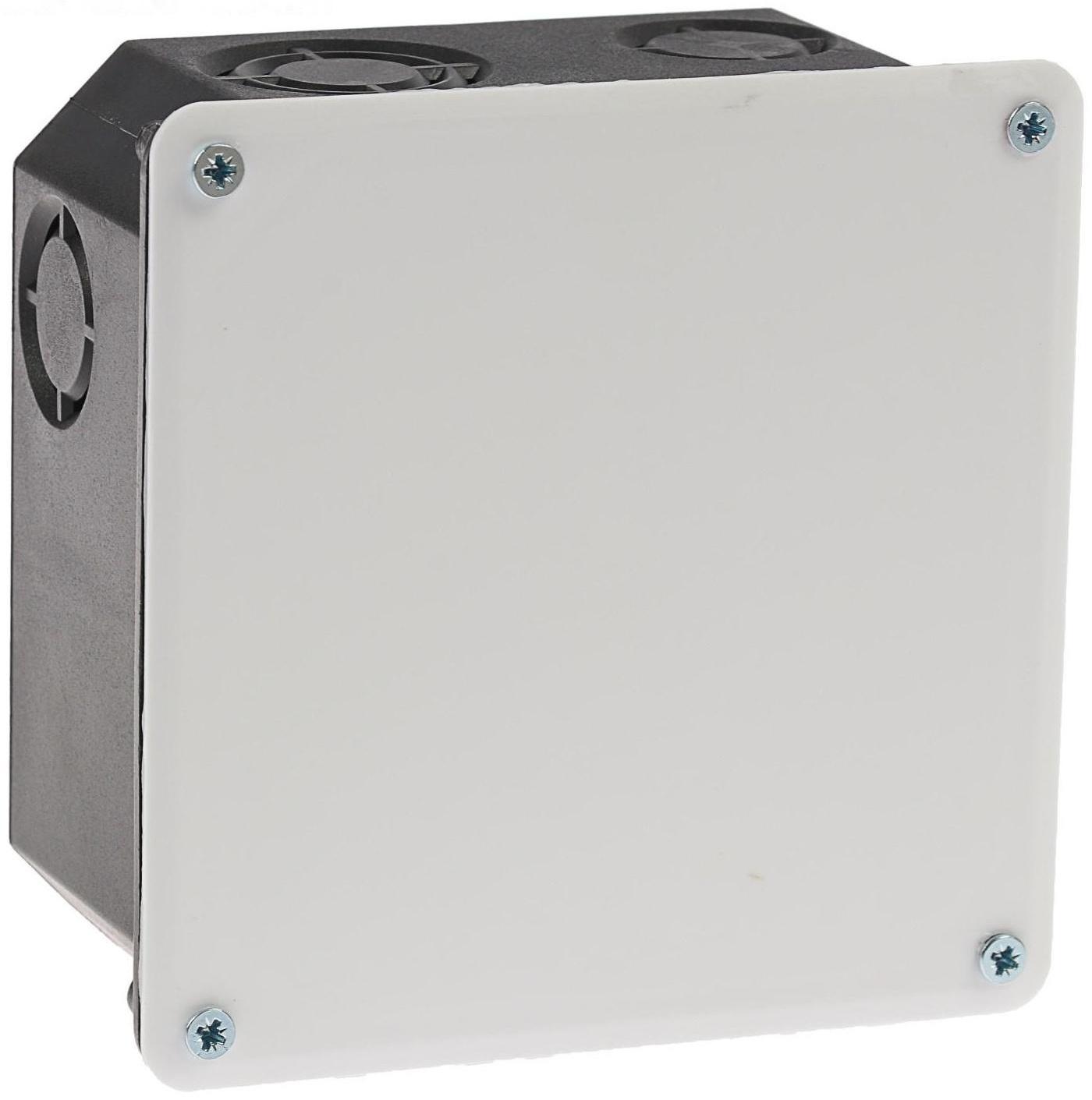 Коробка распределительная TUNDRA, 100х100х50 мм, IP20, для подштукатурного монтажа