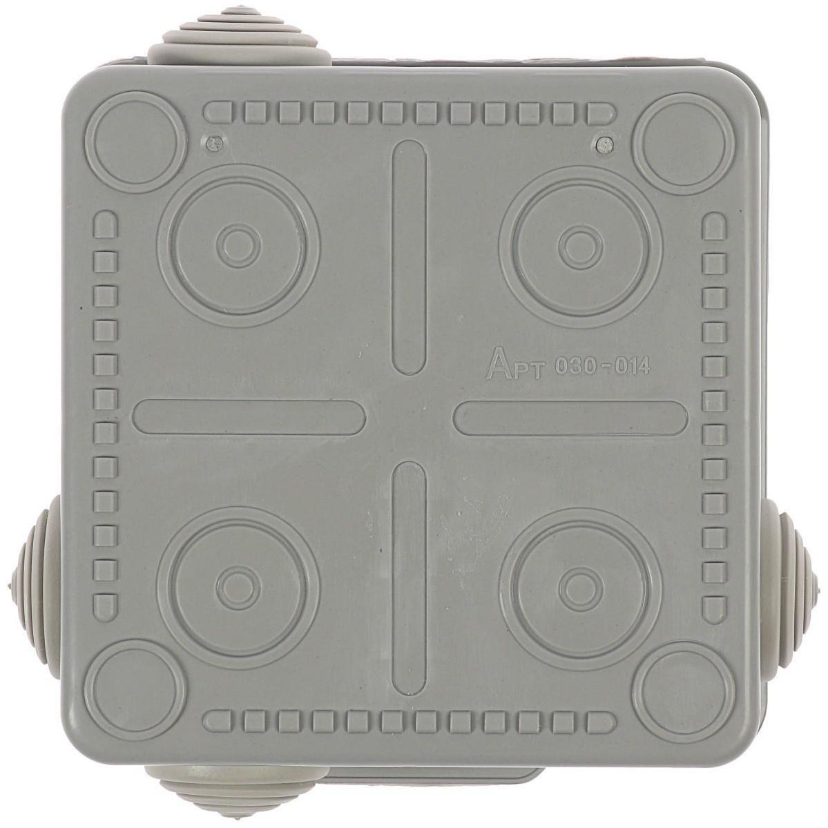 Коробка распределительная TUNDRA, 100х100х50 мм, IP54, для открытой установки