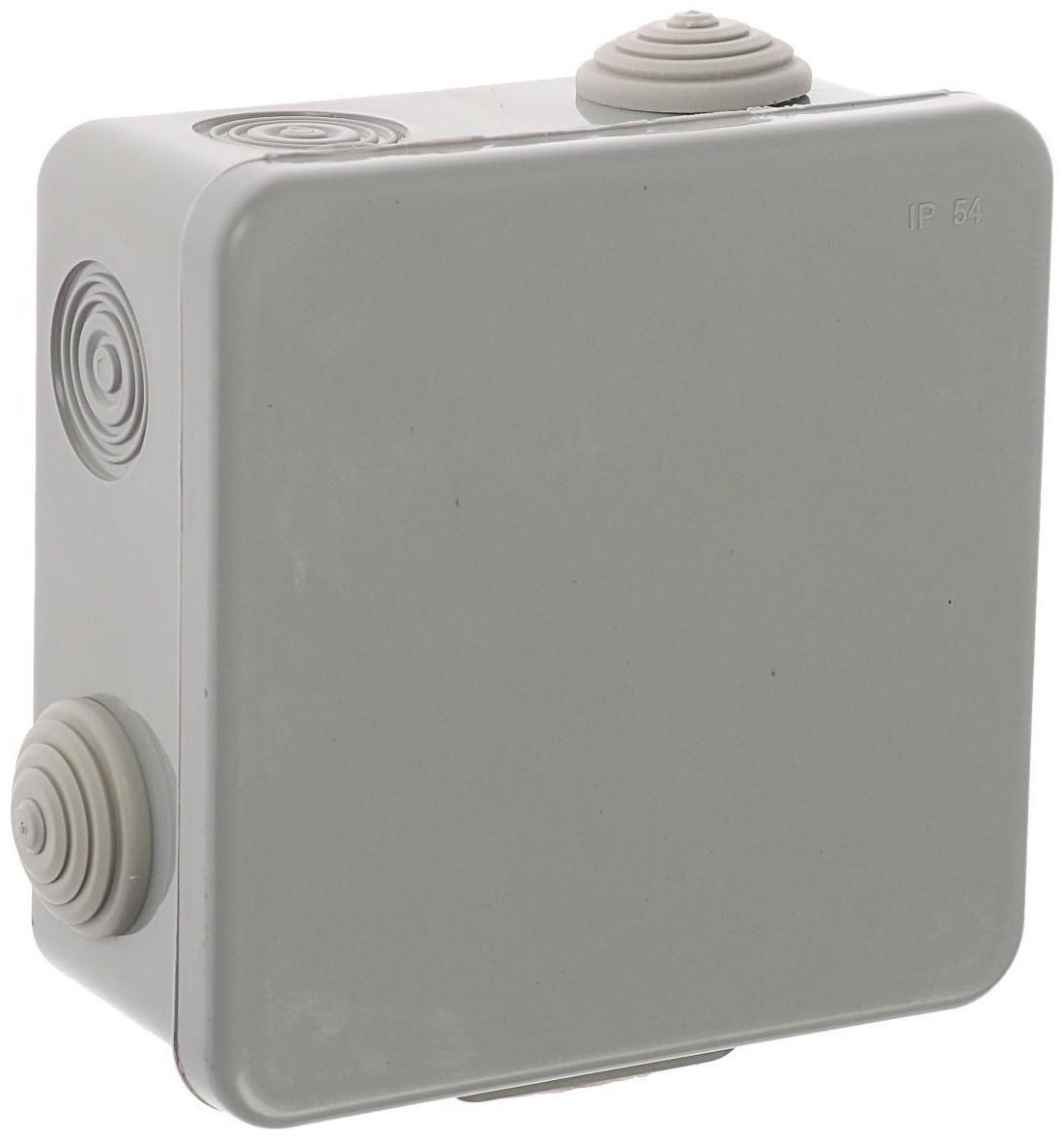 Коробка распределительная TUNDRA, 100х100х50 мм, IP54, для открытой установки