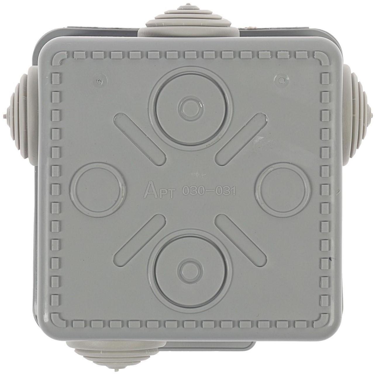 Коробка распределительная TUNDRA, 80х80х50 мм, IP54, для открытой установки