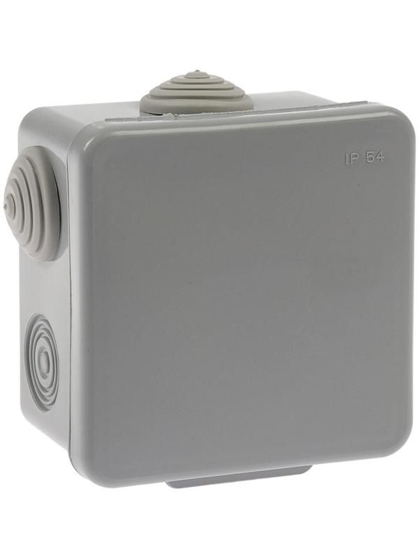 Коробка распределительная TUNDRA, 80х80х50 мм, IP54, для открытой установки