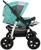 Коляска-трансформер Alis AMELIA I, цвет зелёный/светло-серый