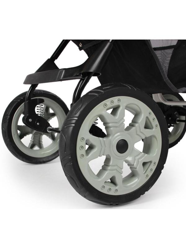 Коляска-трансформер Alis AMELIA I, цвет зелёный/светло-серый