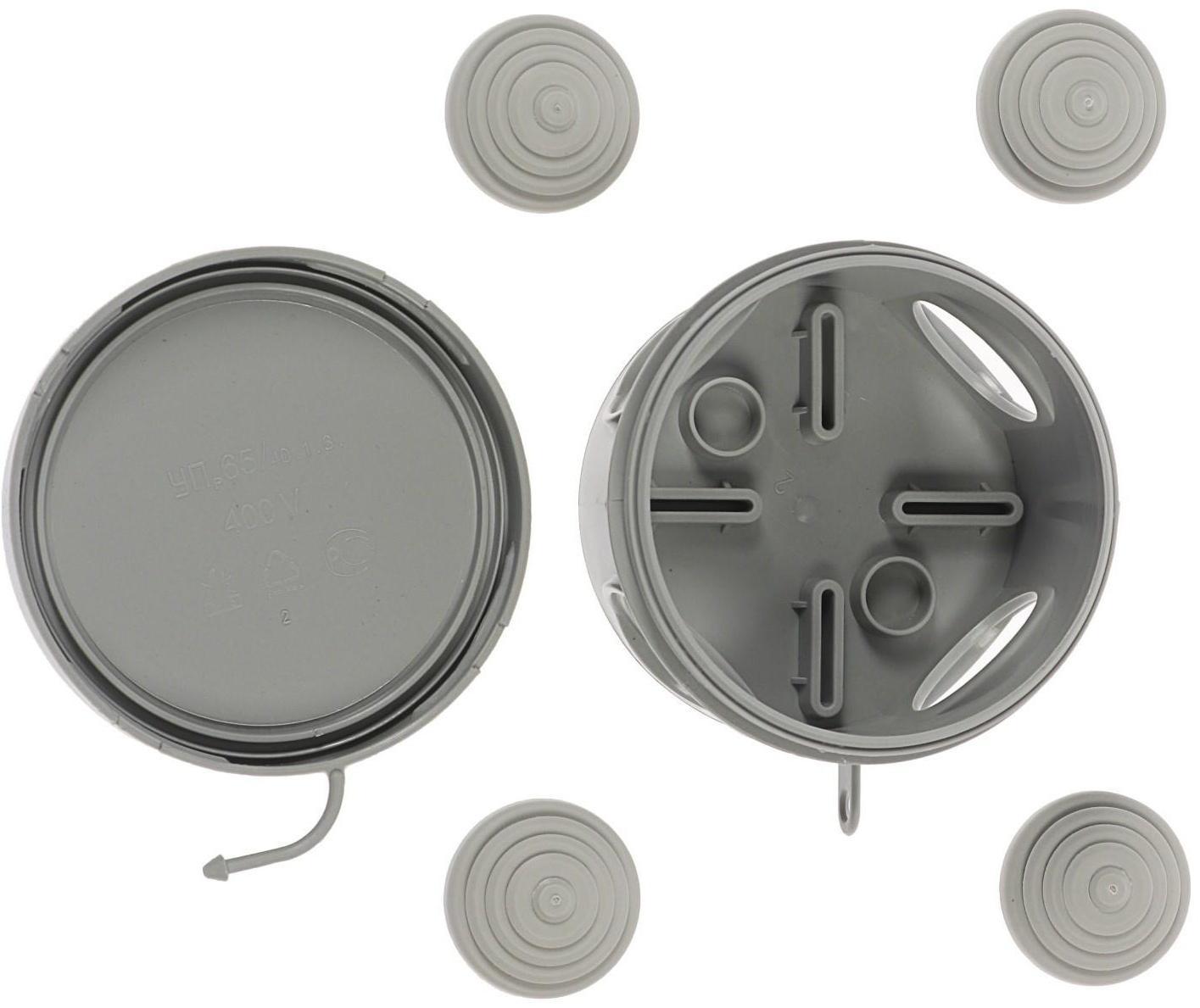 Коробка распределительная TUNDRA, 65х40 мм, IP54, для открытой установки