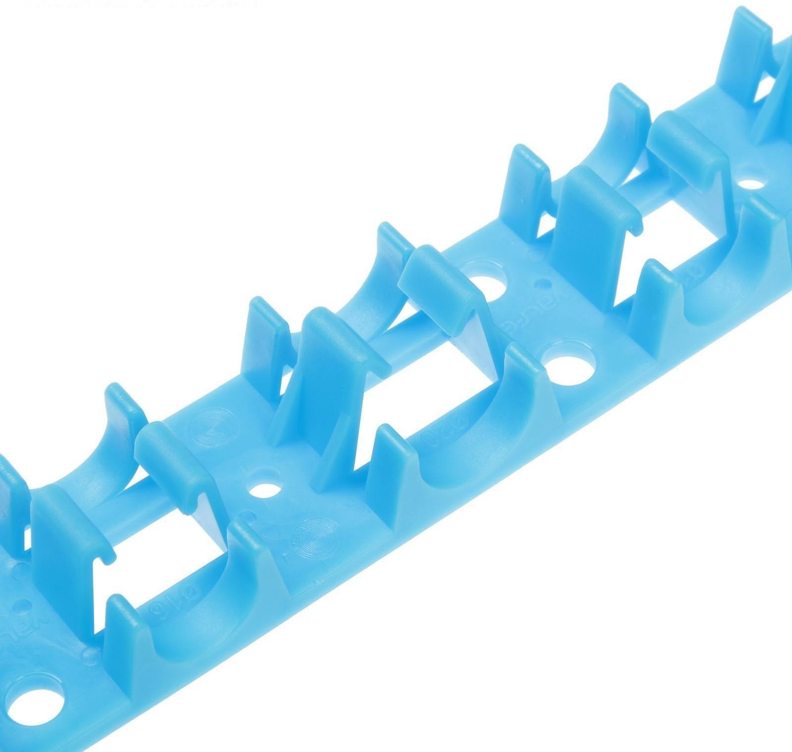 Планка для укладки труб теплого пола, универсальная, для труб 16/20 мм