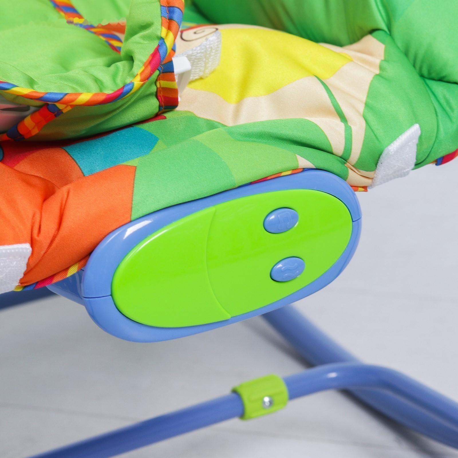 Шезлонг «Улитка и друзья», с погремушками