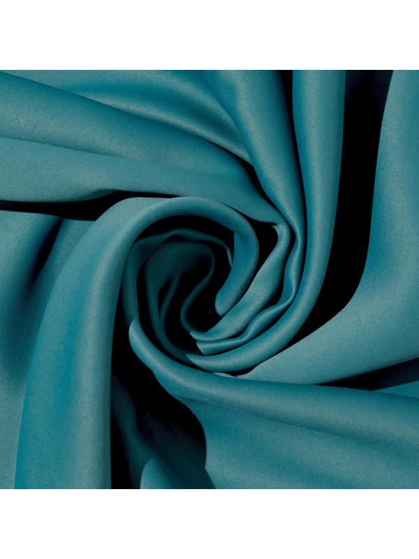 Штора портьерная «Этель» 250×265 см, блэкаут, цвет изумрудный, пл. 210 г/м², 100% п/э