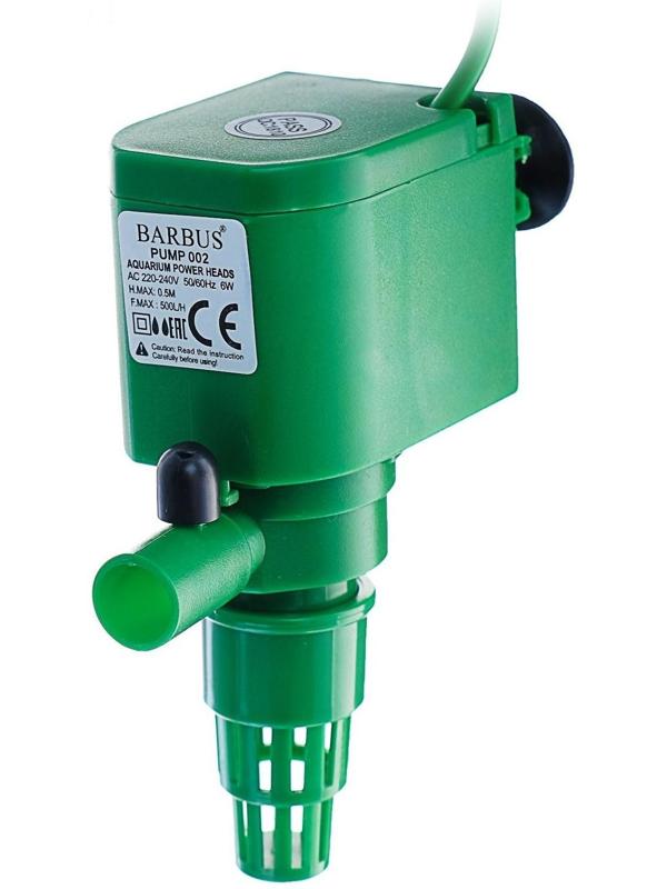 Помпа BARBUS PUMP 002, (500 L/H) 6 W, подъём 0,5 м