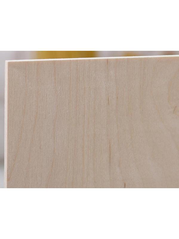 Доска разделочная деревянная, 28×19×0,5 см