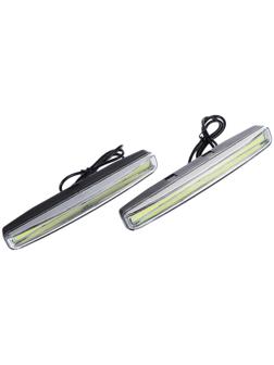 Дневные ходовые огни DRL AVS DL-1, 155 x 33 x 17 мм, 24 Вт, 1 светодиод, набор 2 шт