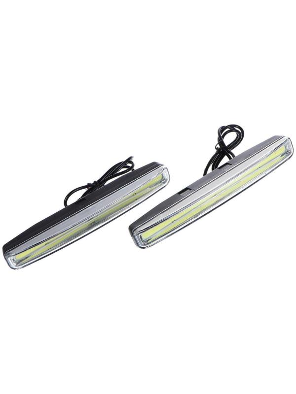 Дневные ходовые огни DRL AVS DL-1, 155 x 33 x 17 мм, 24 Вт, 1 светодиод, набор 2 шт