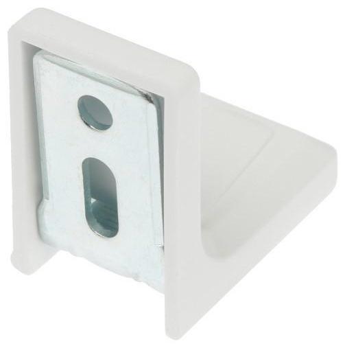 Уголок с декоративной накладкой, 26х26, белый, 250 шт.