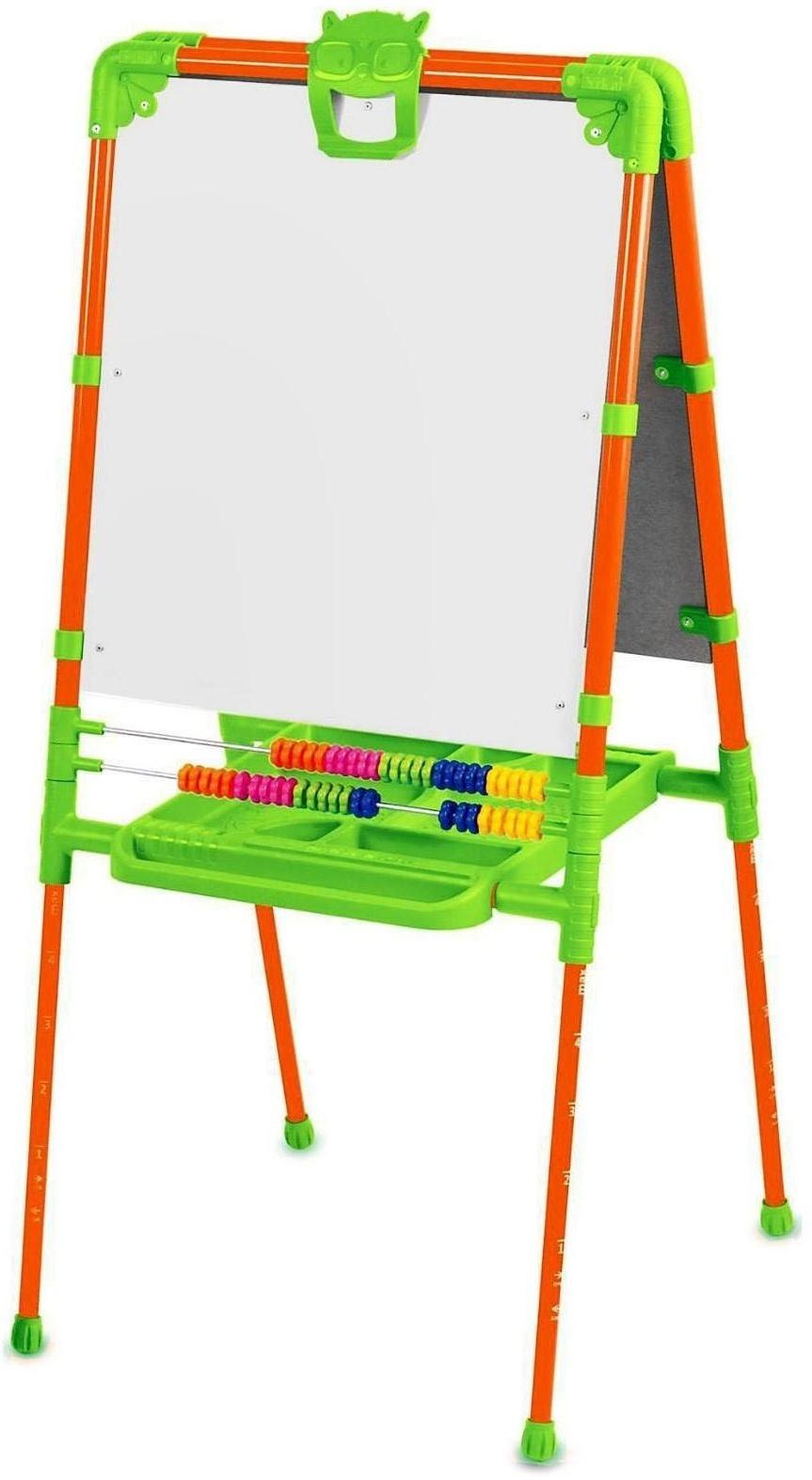 Мольберт детский, двусторонний «Растущий», регулируется по высоте, размер 755 × 516 × 70 мм