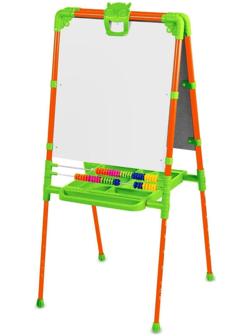 Мольберт детский, двусторонний «Растущий», регулируется по высоте, размер 755 × 516 × 70 мм