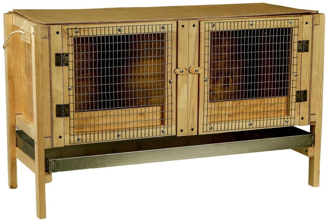 Брудер для цыплят, 100 × 40 × 45 см, с поддоном, с патроном под лампу, деревянный