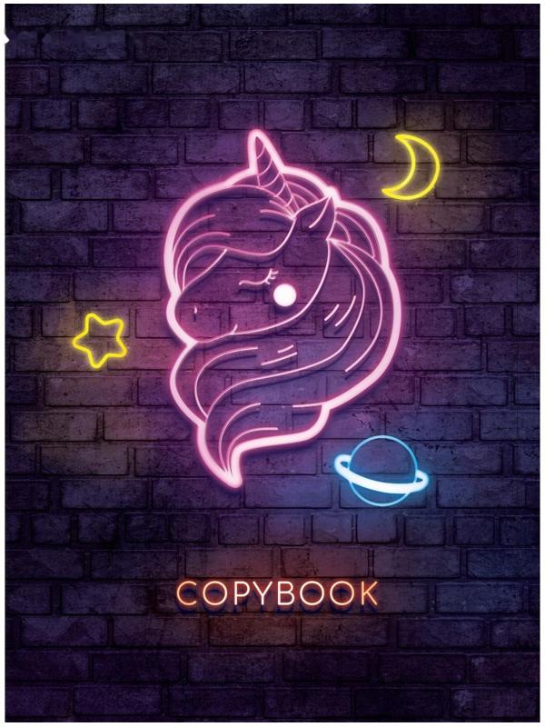 Тетрадь А4, 48 листов в клетку Calligrata 