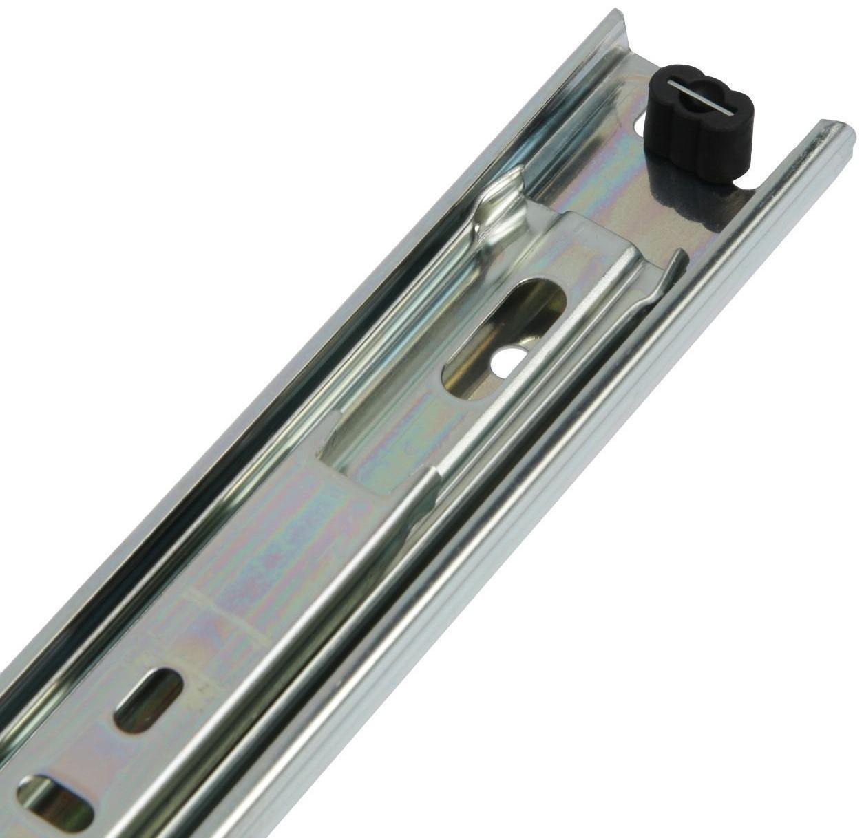 Шариковые направляющие, полное выдвижение, L=450 мм, Н=35 мм, 2 шт. в наборе