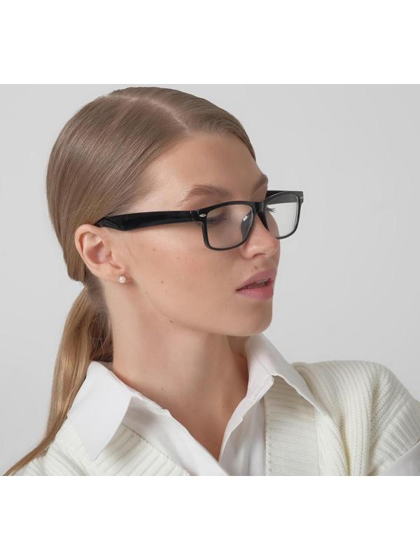 Очки корригирующие 6619, цвет чёрный, -5