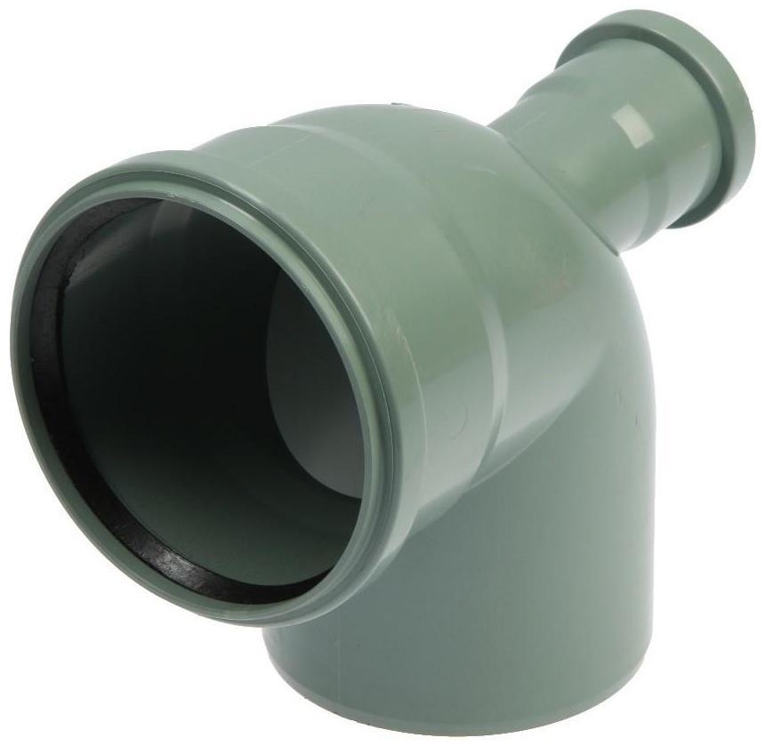Спецотвод канализационный FLEXTRON, внутренний, d=110 мм с выходом 50 мм, задний
