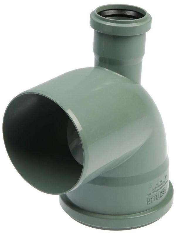 Спецотвод канализационный FLEXTRON, внутренний, d=110 мм с выходом 50 мм, задний