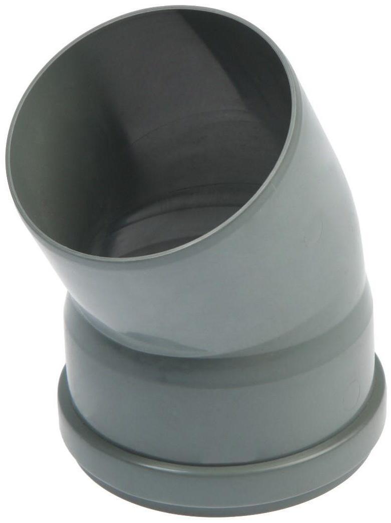 Отвод канализационный FLEXTRON, внутренний, 110 мм, 30°