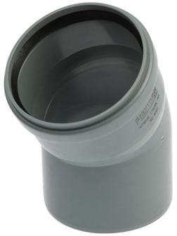 Отвод канализационный FLEXTRON, внутренний, 110 мм, 30°