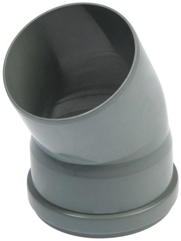Отвод канализационный FLEXTRON, внутренний, 110 мм, 30°