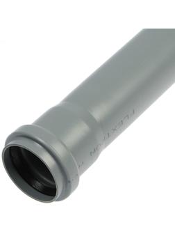 Труба канализационная FLEXTRON, внутренняя,  d=50 мм, толщина 1.8 мм, 500 мм
