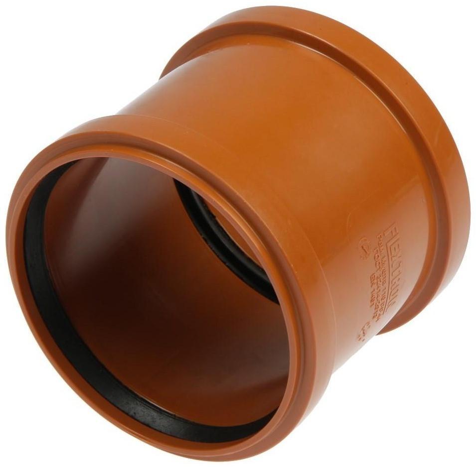 Муфта канализационная FLEXTRON, наружная, d=110 мм, ремонтная