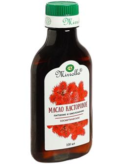Масло касторовое Mirrolla, косметическое, 100 мл