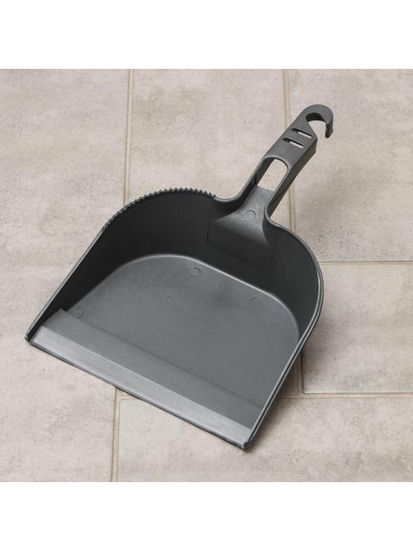 Совок для мусора, цвет серый