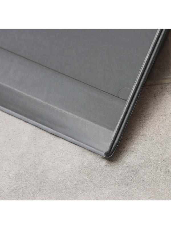 Совок для мусора, цвет серый