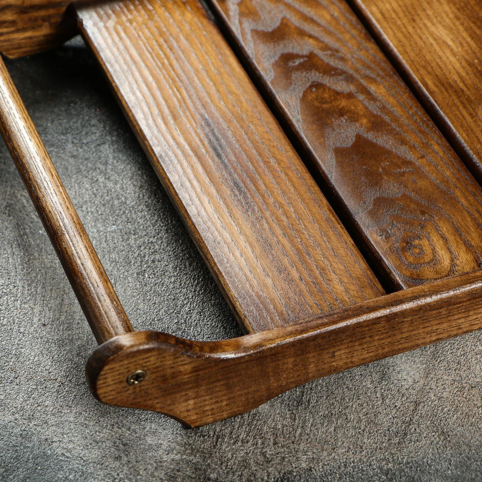 Поднос деревянный для завтрака 