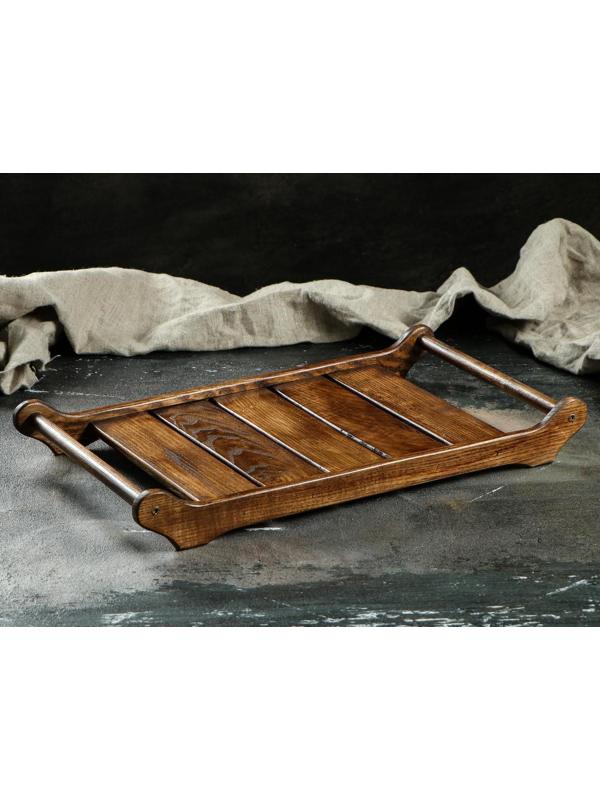 Поднос деревянный для завтрака 