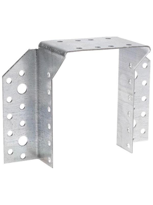 Опора бруса раскрытая ТУНДРА krep, 100х140х76х2 мм, в упаковке 10 шт.