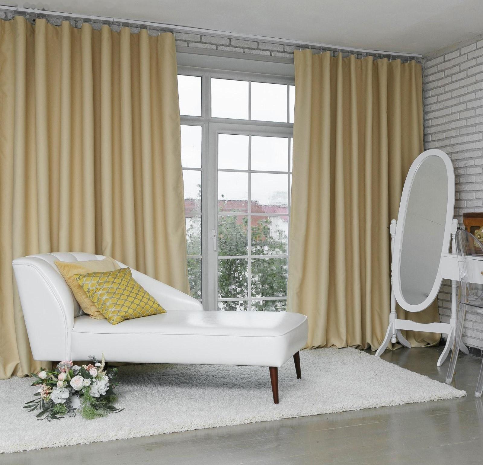 Штора портьерная «Этель» 250×265 см, двусторонний блэкаут