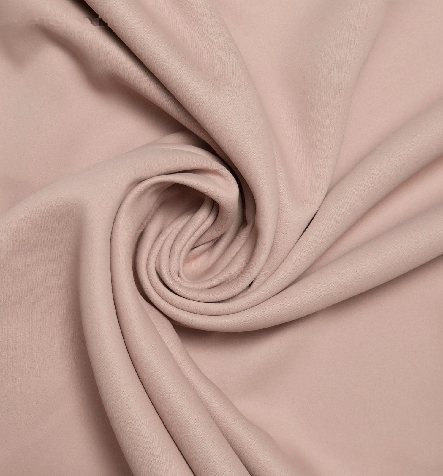 Штора портьерная Этель 270х300 см, двусторонний блэкаут, цвет бежевый, пл. 240 г/м2