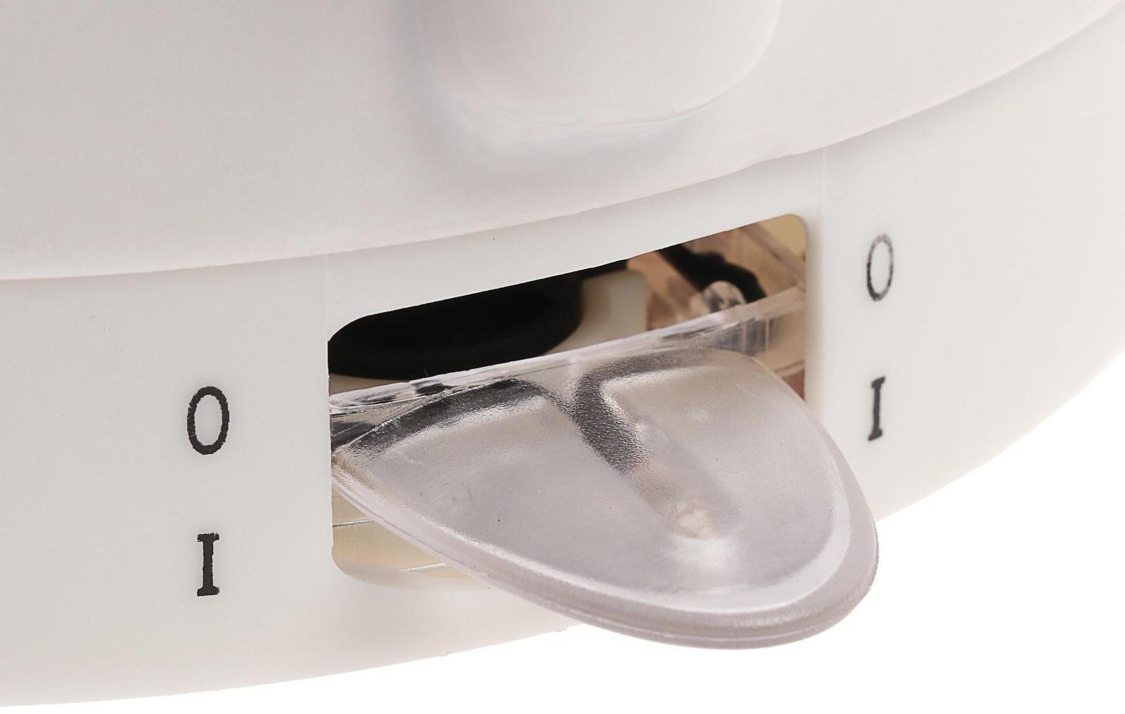 Чайник электрический Galaxy GL 0506, керамика, 1.4 л, 1400 Вт, белый