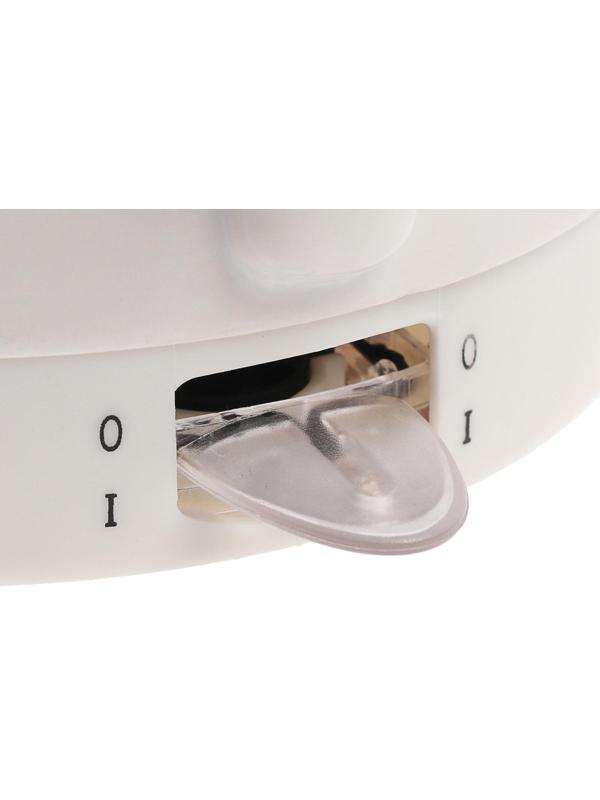 Чайник электрический Galaxy GL 0506, керамика, 1.4 л, 1400 Вт, белый