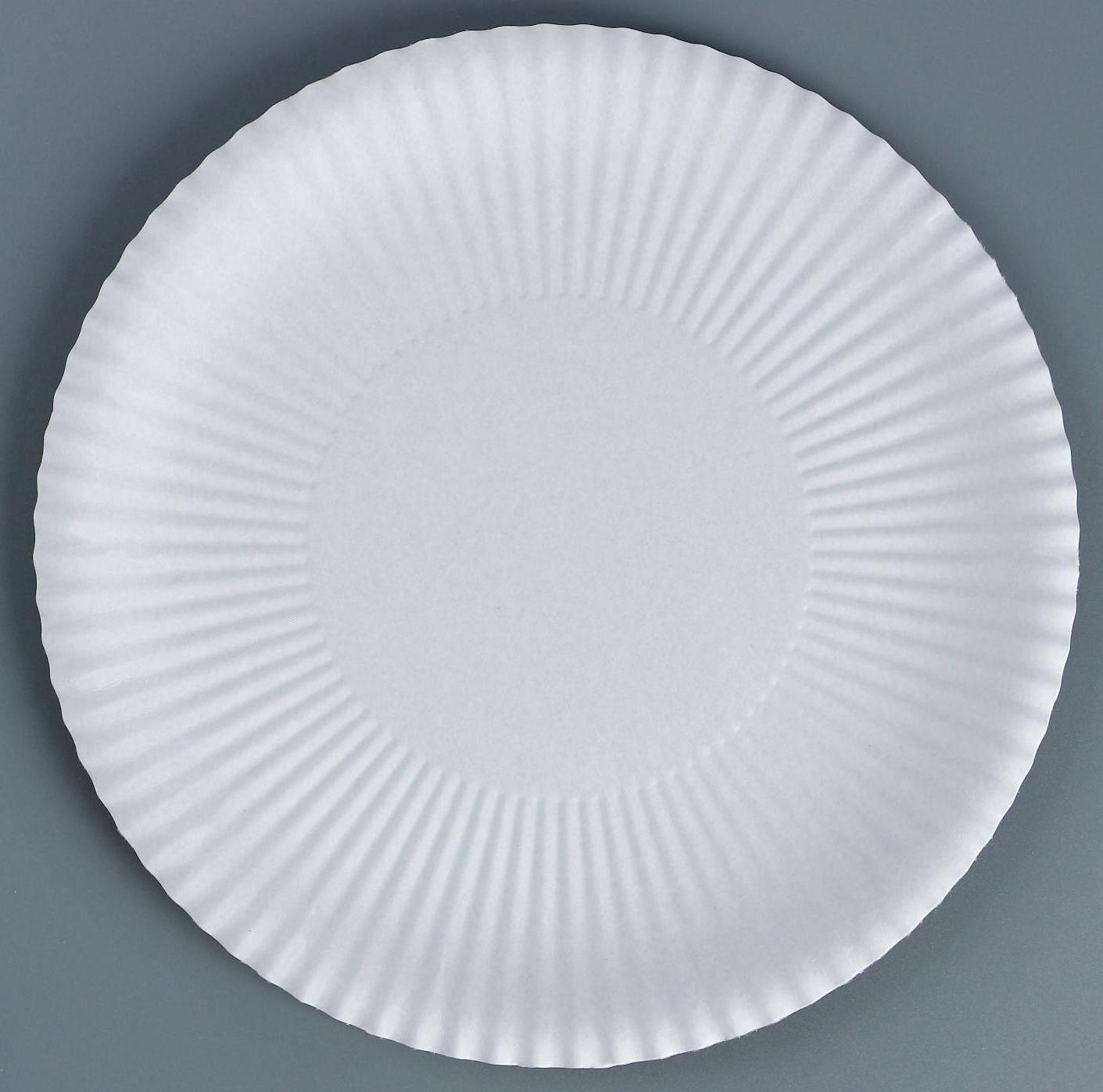 Тарелка одноразовая 